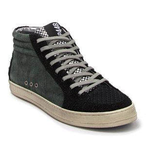 NIB P448 SUEDE HIGH TOP 41 8 (M) 9.5 (W)